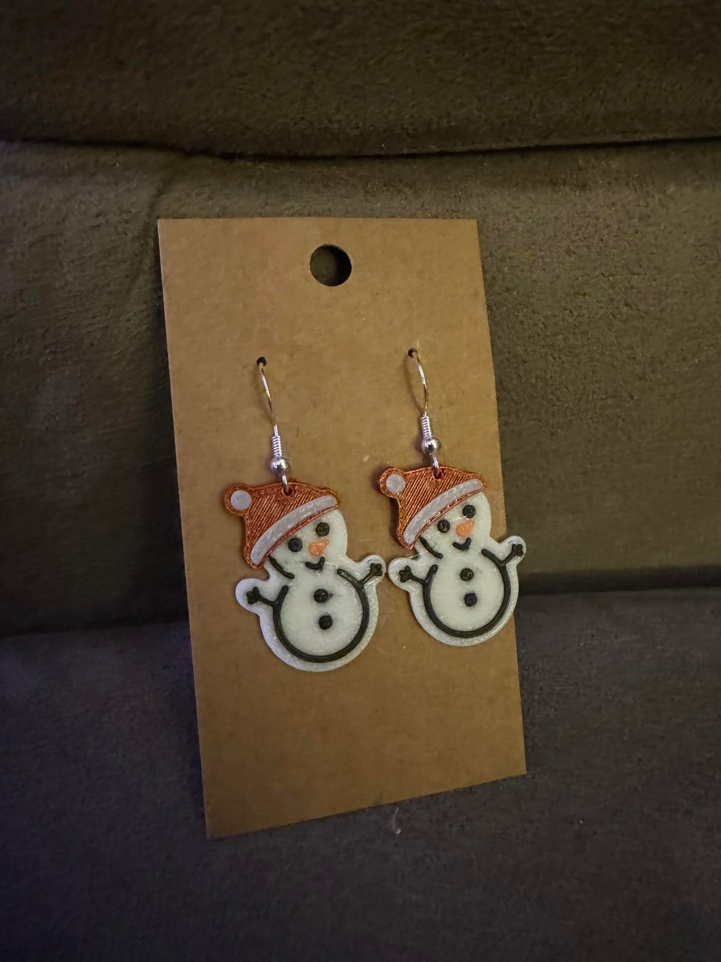"Let it Snow(men)" Earrings